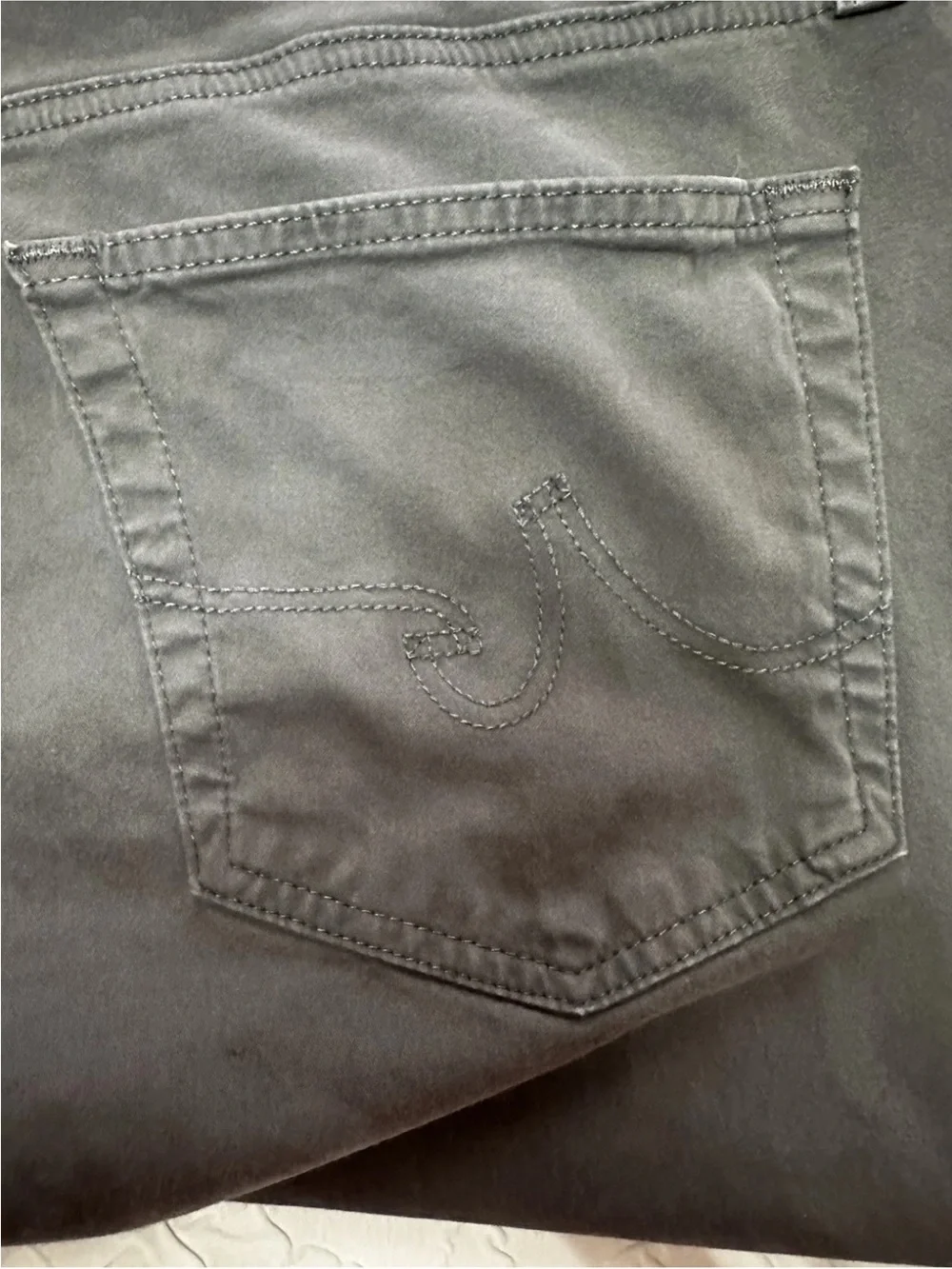 Adriano Goldschmied Men’s 36x34 (Inseam Is 30) Gray Graduate Tailored Leg Pants